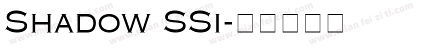 Shadow SSi字体转换